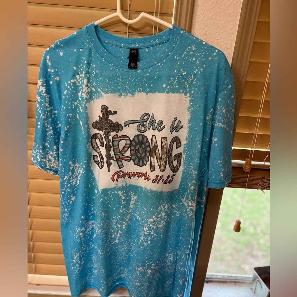 Bleached shirt